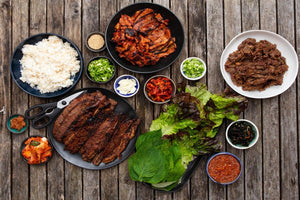 韩式烤肉4人套餐