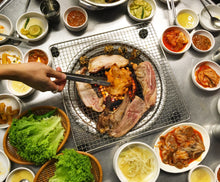 将图片加载到图库查看器，韩式烤肉4人套餐

